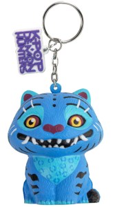 Portachiavi Squishy KPop Demon Hunters Derpy Tiger